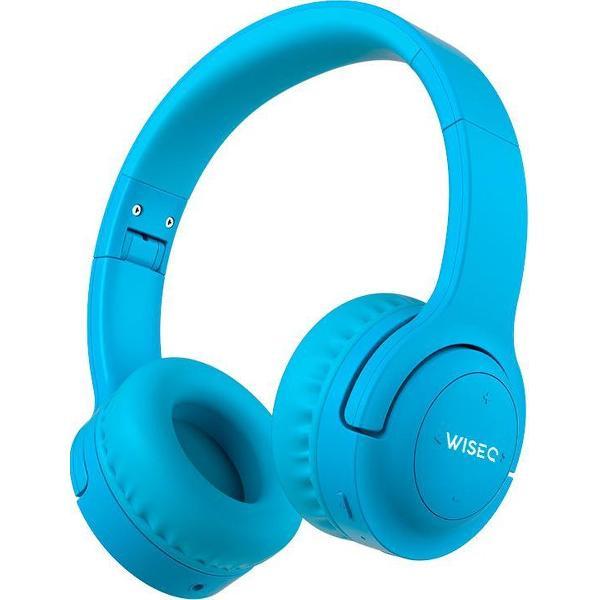 WISEQ Hero – Draadloze Kinderkoptelefoon - Bluetooth Koptelefoon voor Kinderen - 20 uur batterij - Blauw