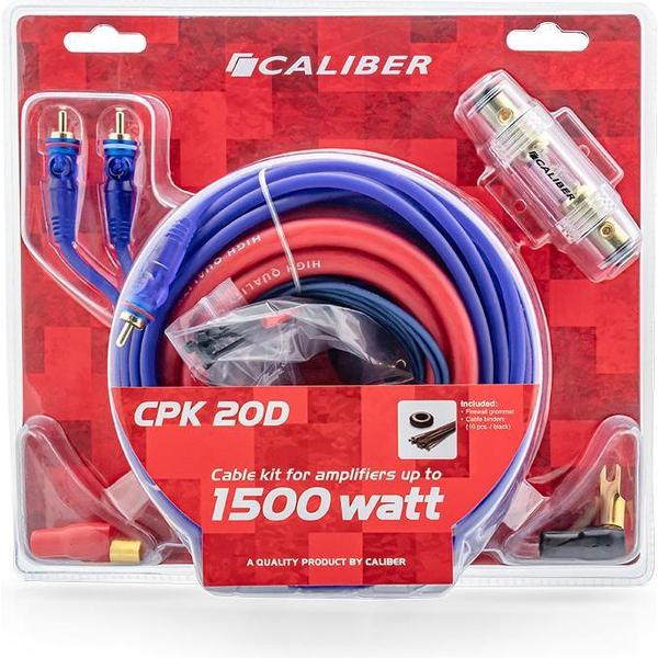 Caliber CPK20D - Kabelset 20mm - 1500Watt