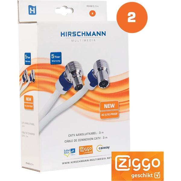 Hirschmann Coax - antennekabel 3 meter 4G