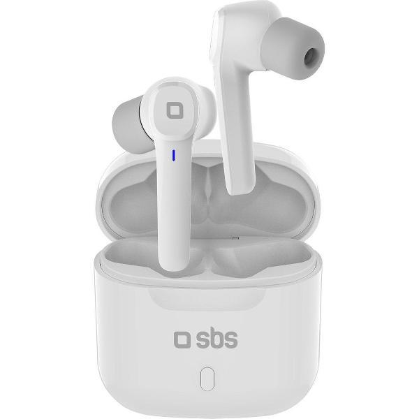 SBS Stereo Draadloze BT410 Headset, wit