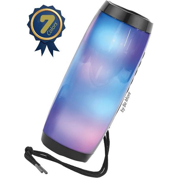 x Pulsar Led Light Bluetooth Speaker - luna portable speaker - meeneembaar kleur luidsprekers - wi-fi party connectie boxen accu - connecting colour changing blue tooth - wifi lichtjes handsfree bellen