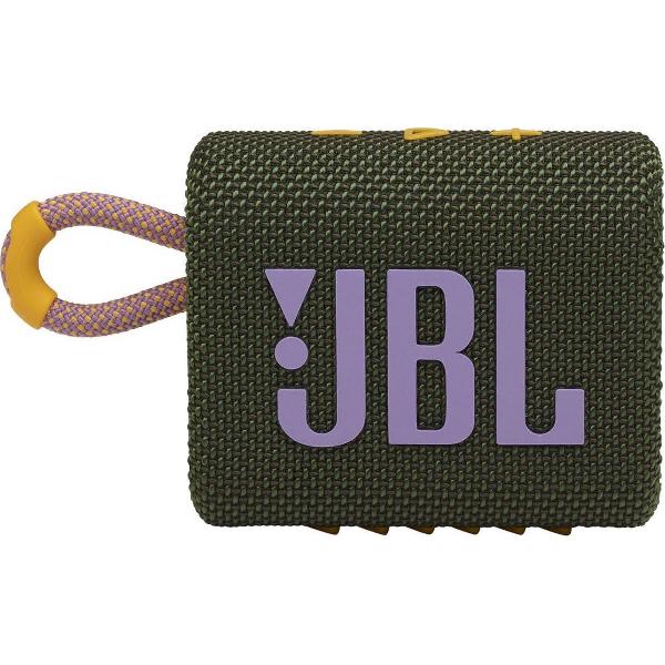 JBL Go 3 Groen - Draadloze Bluetooth Mini Speaker