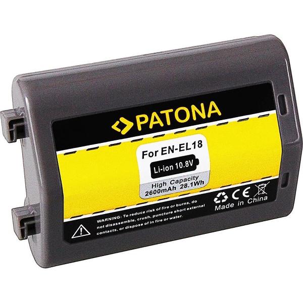 Patona Nikon EN-EL18 batterij / accu