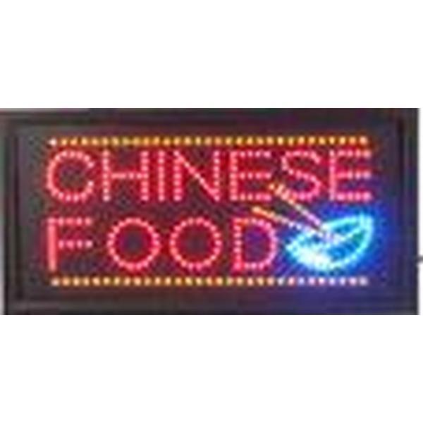 led bord 'chinese food' - Chinees eten bord