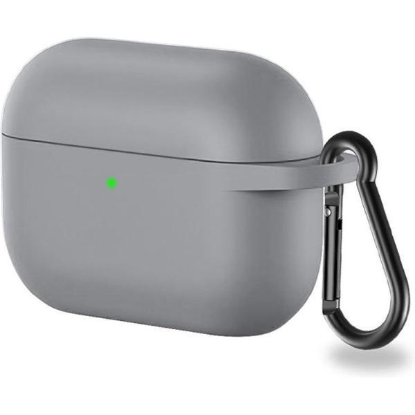Lunso - Softcase cover hoes - AirPods Pro - Grijs
