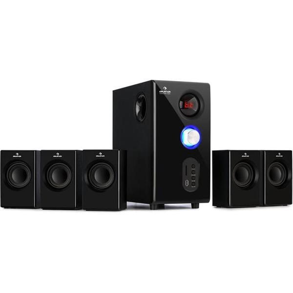 Concept 520 5.1 luidsprekersysteem 75 W RMS OneSide Subwoofer BT USB SD
