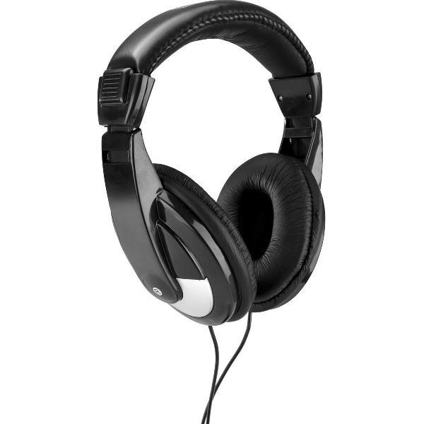 Koptelefoon - SkyTec SH120 hoofdtelefoon voor DJ, instrumenten, muziek, etc. met 2 meter kabel - Zwart