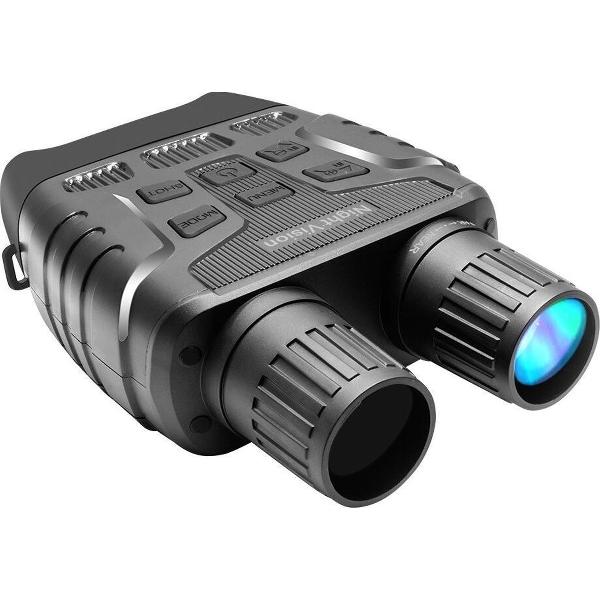 DrPhone NightVision - Infrared LED – Verrekijker - Foto’s / Video’s maken – HD -2.3 INCH SCREEN – 4X Zoom – Night Vision 250-300 Meter – INCL BATTERIJ - Zwart