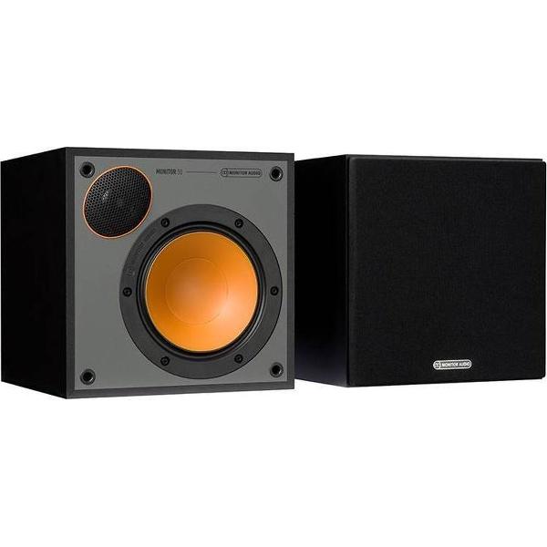 Monitor Audio Monitor 50 - Zwart - Boekenplank Luidsprekers ( Per Paar )