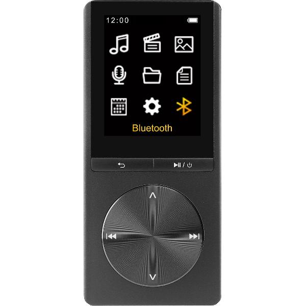 Difrnce MP1820BT Black - MP4 speler met 4GB geheugen - Zwart