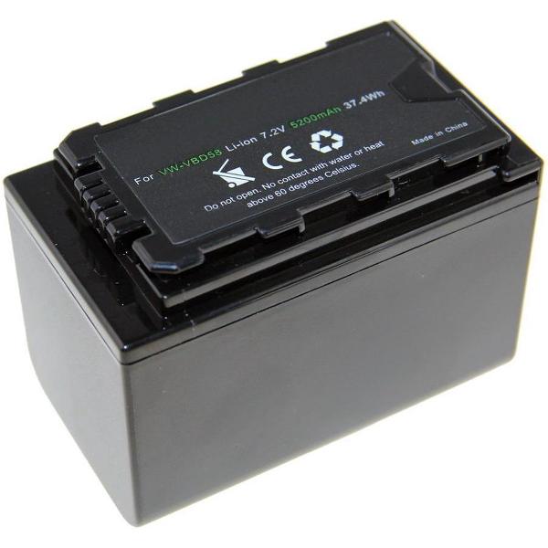 Huismerk Camera-accu VW-VBD58 voor Panasonic