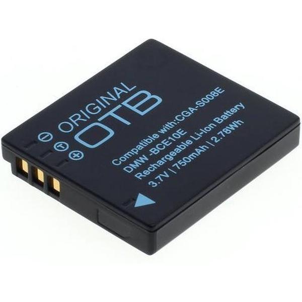 Accu Batterij DMW-BCE10E BCE10E voor Panasonic V122