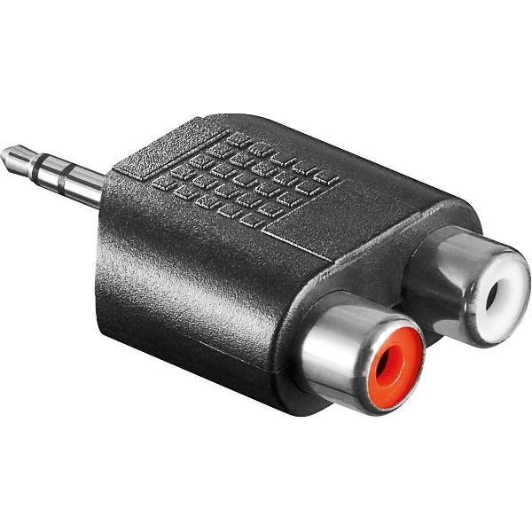 Value 3,5mm Jack (m) - Tulp (v) stereo audio adapter
