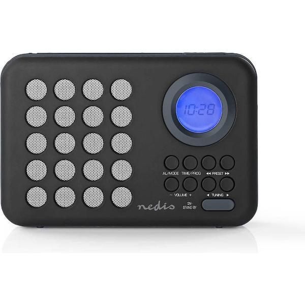 Nedis FM-Radio | AUX - USB - Micro SD 3W | Zwart