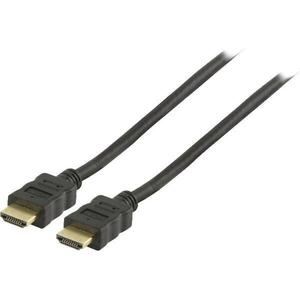 Transmedia HDMI kabel - versie 1.4 (4K 30Hz) / zwart - 10 meter