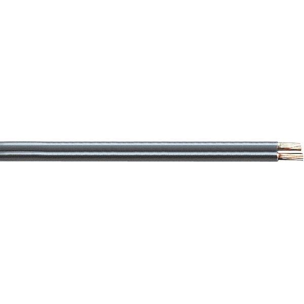 Transmedia Luidspreker kabel (CU koper) - 2x 0,75mm² / grijs - 10 meter