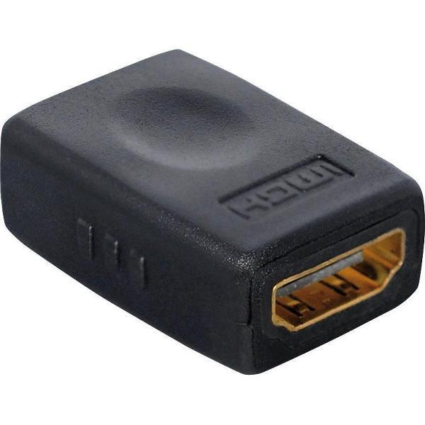 Transmedia Compact HDMI (v) - HDMI (v) koppelstuk - versie 1.4 (4K 30Hz)