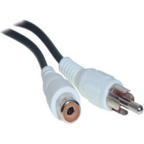 Transmedia Tulp mono audio/video verlengkabel - 5 meter