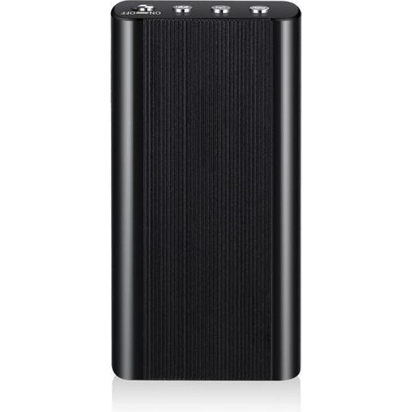 Voice recorder 8GB intern + MicroSD - Tot 90 uur geluid opnemen + MP3 Speler