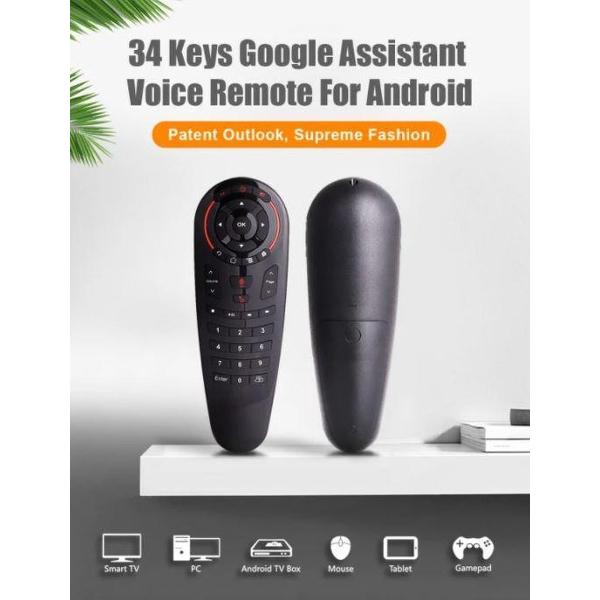 G30 Google Assistant Voice Control 34 Key Remote