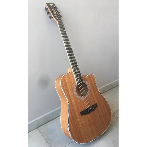 Bullfighter D4115 dreadnought akoestische westerngitaar uit mahoniehout, met cutaway