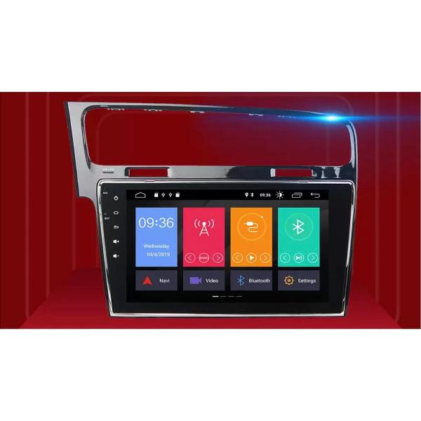 Golf 7 Android 10 navigatie en multimediasysteem ingebouwd CarPlay Bluetooth USB WiFi 2+16GB