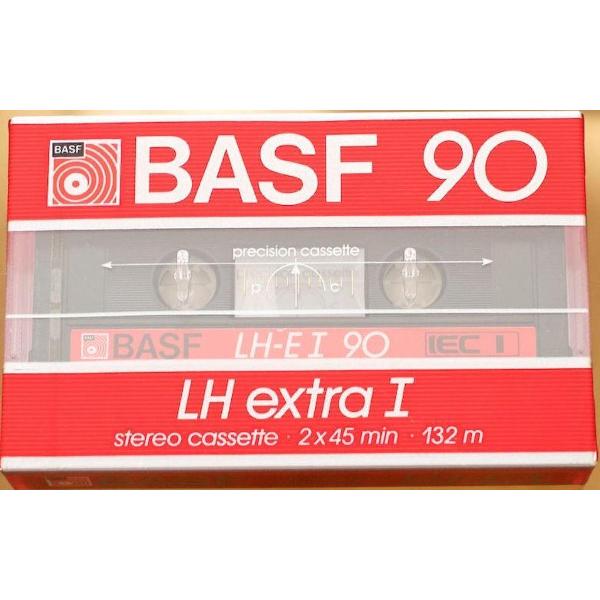 BASF 90 LH-Extra I Audio Cassette Tape / Uiterst geschikt voor alle opnamedoeleinden / Sealed Blanco Cassettebandje / Cassettedeck / Walkman / BASF cassettebandje.