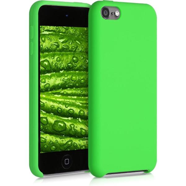 kwmobile hoes voor Apple iPod Touch 6G / 7G (6de en 7de generatie) - Beschermhoes voor mediaspeler - Backcover in limoengroen