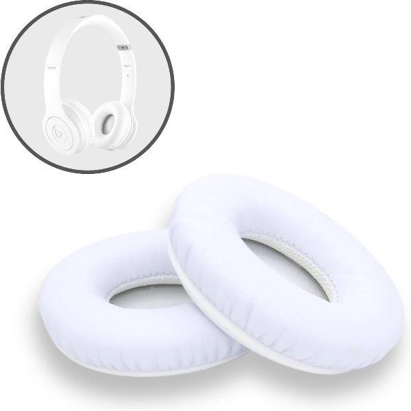 Oorkussens voor Beats By Dr. Dre Solo HD wireless - Koptelefoon oorkussens voor Beats Solo HD wit
