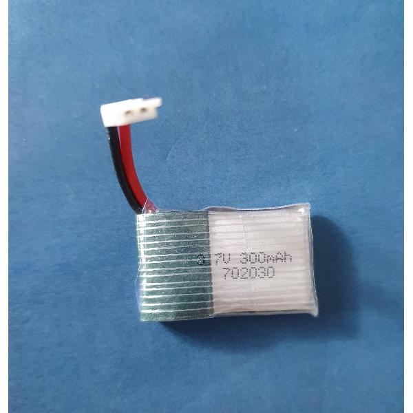 Lipo 3,7 Volt 300 mAH voor Syma X11, E55, FQ777, FQ17W, F180, FY530, U816, U816A, u830, X100, H107 , S39-1 , HD1306
