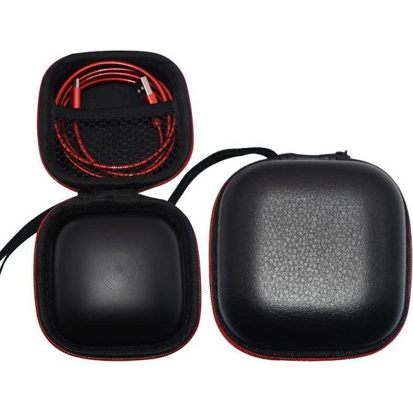 Hard Cover Carry Case Voor Beats By Dr. Dre Powerbeats Pro Totally Wireless - Hardcover Travel Opberghoes Sleeve Beschermhoes Tas Hoesje Opbergtas - Zwart