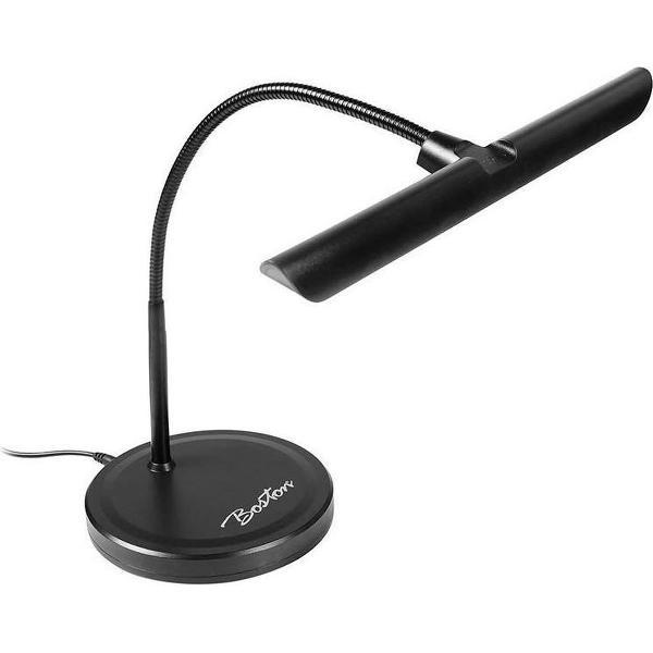 Boston PLM-180-BK - Piano lamp, LED, zwart