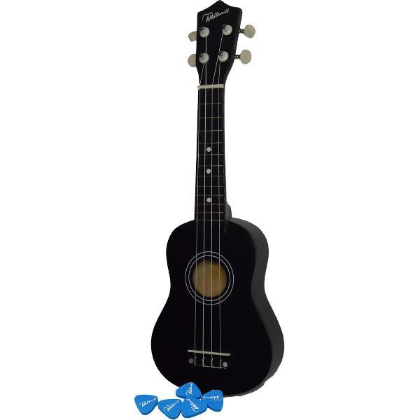 Whitemill Sopraan Ukelele AUK-001- Ukulele met Vilten plectrums - Muziekinstrument - - Ukeleles