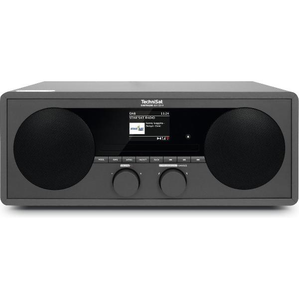 Technisat Digitradio 451 CD IR - DAB+ - FM - Internet radio - CD speler - zwart