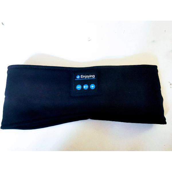 Aluhti Meditatie hoofdband met Bluetooth koptelefoon| ook voor slaap, yoga en sport | HD geluid en perfecte platte luidsprekers | met geschenktasje | iOs | Android | ASMR | Binaural Beats| Theta | zwart