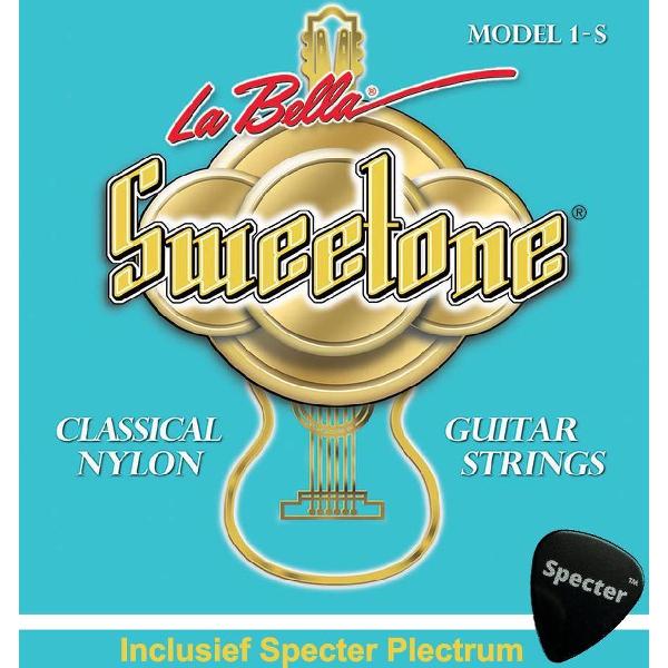 La Bella Sweettone Gitaarsnaren Voor De Klassieke Gitaar Met Specter Plectrum | Snarenset | Klassiek | Nylon
