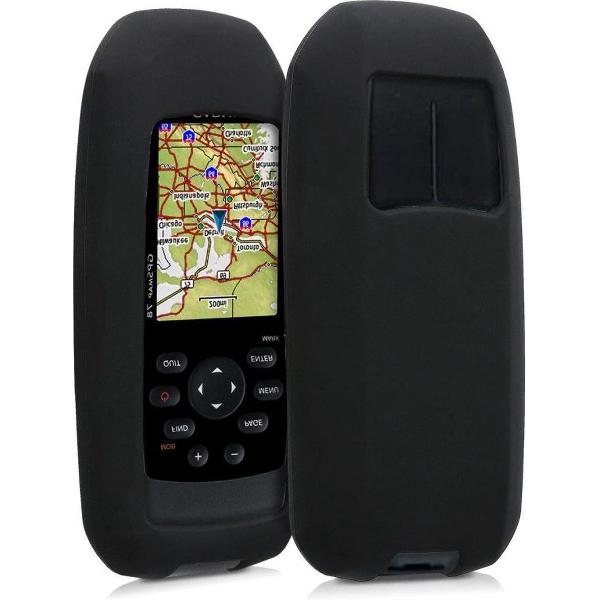 Luxe Beschermhoes Case Cover Hoes Sleeve Voor Garmin GPSMap 78/78s/73 Handheld GPS - Siliconen Protector Hoesje - Optimale Bescherming - Zwart
