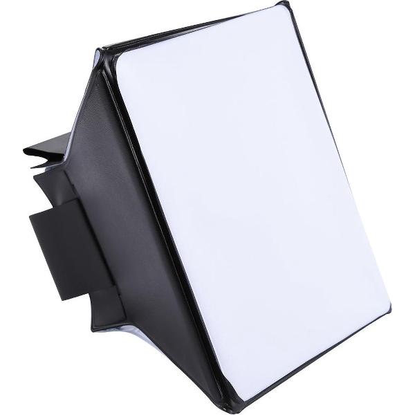 Opvouwbare Soft Diffuser Softbox Cover voor extern flitslicht, afmeting: 10cm x 13cm