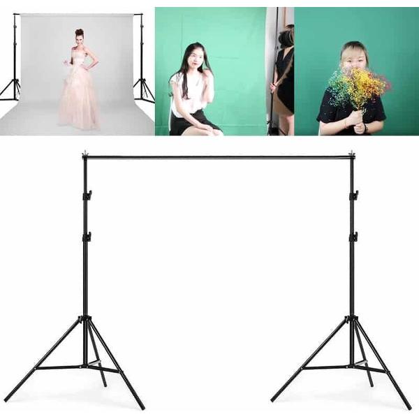 200x200 cm Fotostudio Achtergrond Ondersteuning Stand Achtergrond Lat Beugel Kit