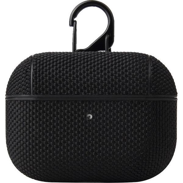 AirPods Pro Hoesje – Nylon Hard Case – Zwart