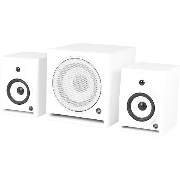 Devine RX-6A White (2x) + Sub studiomonitoren