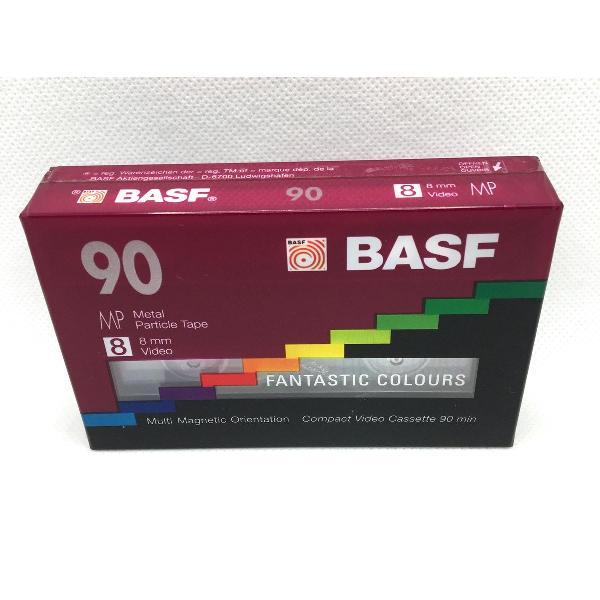 BASF video 8 Cassette 90 Minuten fantastic colors / Metal particle 8 mm video tape.