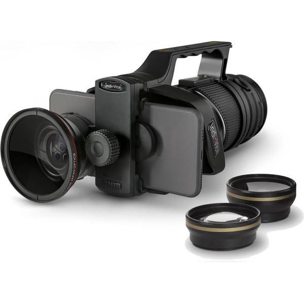Indievice Pro + Lens Kit Videokit voor smartphone