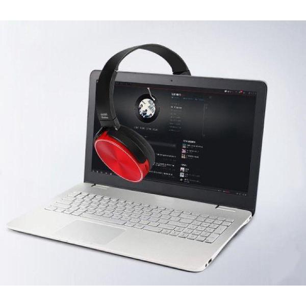 450TB bluetooth-headset / bluetooth koptelefoon / rood