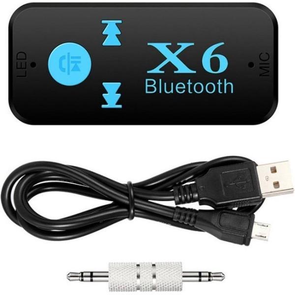 Bluetooth aux-adapter X6 / Bluetooth receiver / draadloos