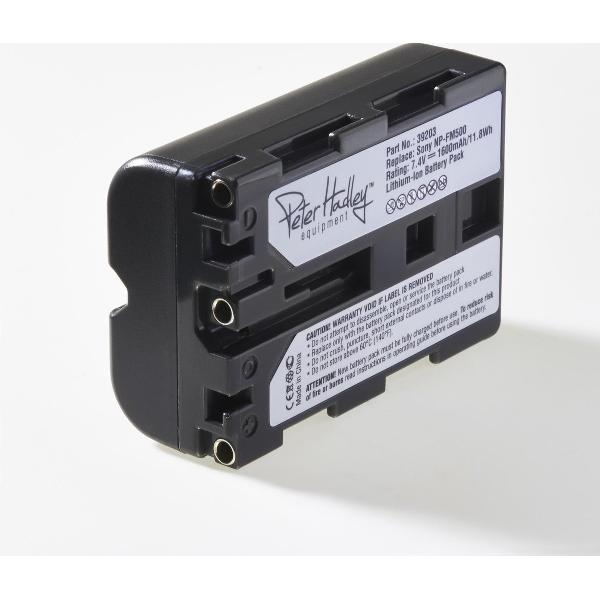 Camera-accu NP-FM500H voor Sony - Origineel Peter Hadley