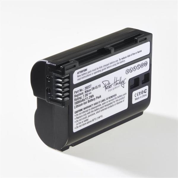 Camera-accu EN-EL15 voor Nikon - Origineel Peter Hadley