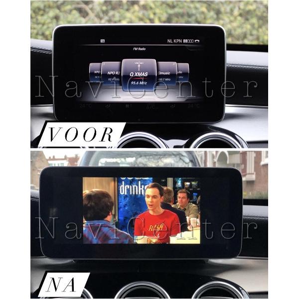 Mercedes Benz C klasse w205 2014-2018 2+32GB 10.25 inch Android 10 systeem met wireless ingebouwde CarPlay + Android Auto