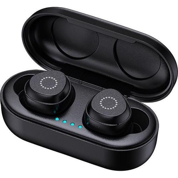 JOYROOM Draadloze Oordopjes Met Oplaadcase - Earbuds Wireless - Bluetooth Oordopjes - Earpods Draadloos - Draadloze oordopjes - Draadloze Oortjes Bluetooth - Zwart