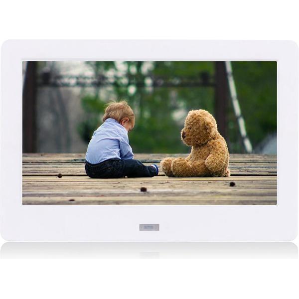 Digitale Fotolijst – Digitale Fotokader – met SD Kaart – Fotolijstje Wit